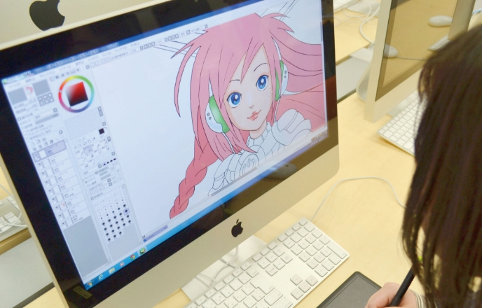 ペイントソフト初心者でも安心できるカリキュラム