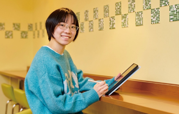 iPadがあるからいつでもどこでも、思う存分描ける