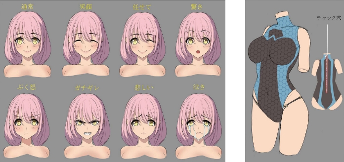 2Dイラストを用意する