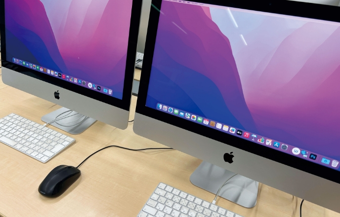 デザイン業界と同じ環境で制作に打ち込む